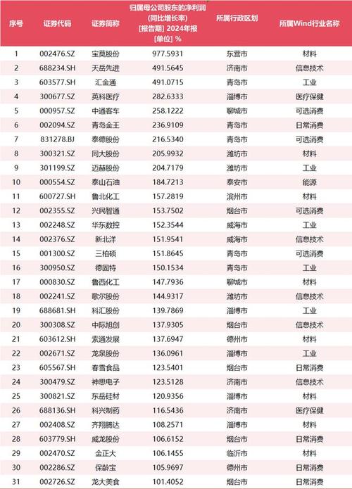 股票配资排名_山东A股上市公司中报解读_2023山东A股上市公司净利润
