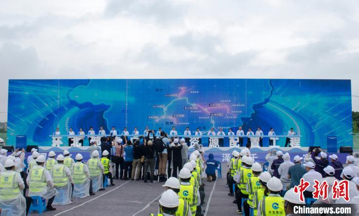 广西北部湾水资源配置工程开工，解决区域缺水难题