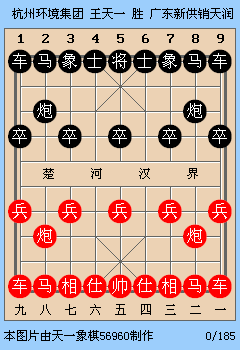 象棋中局形势判断技巧，王天一实战案例解析